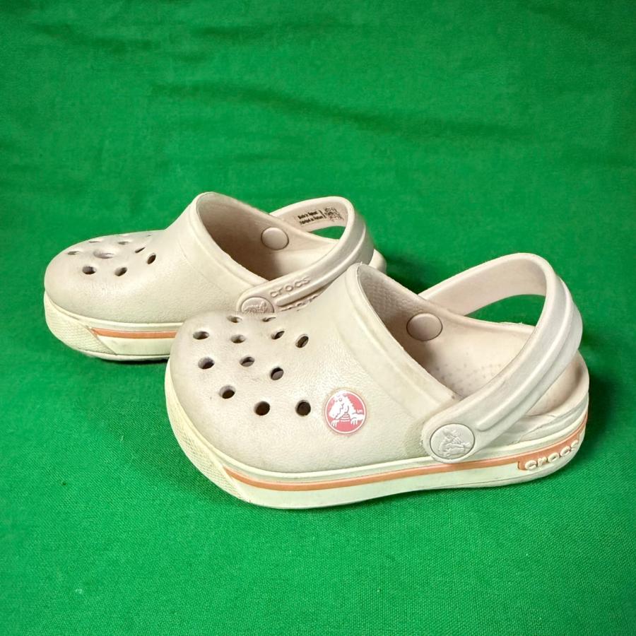 crocs（クロックス） クロッグ ベビー キッズ 白 ホワイト サイズ C4