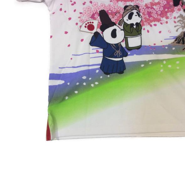 PANDIESTA メンズ Tシャツ 半袖  花咲パンダ 全3色 メンズM-XXL｜gama｜05