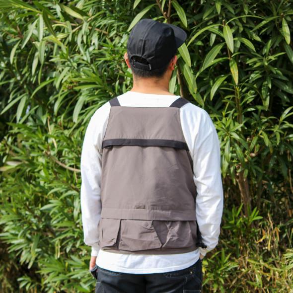grn outdoor メンズ アウトドアウェア ベスト TEBURA VEST21 全4色