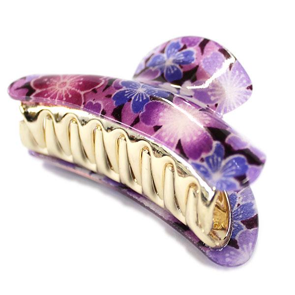 髪飾り ヘアークリップ 髪留め ヘアーアクセサリー アクセサリー バレッタ アクセ 桜柄 髪飾り（大） カワイイ おしゃれ hairclip |  | 08