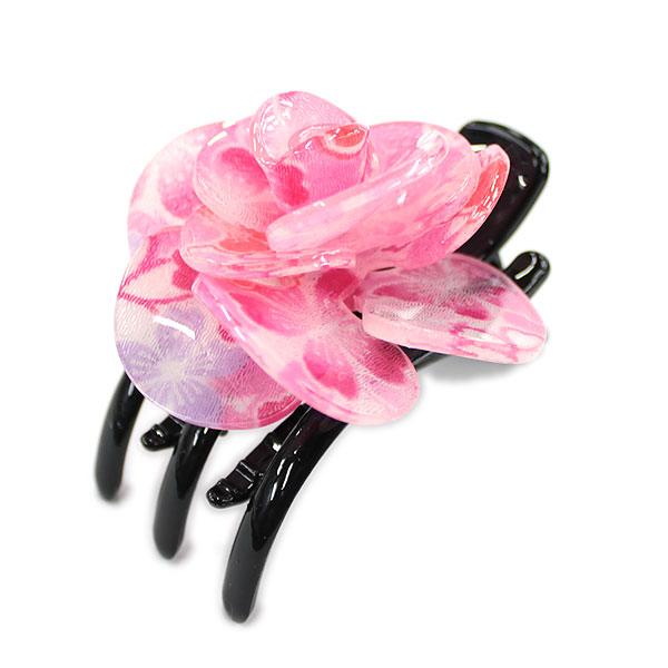 髪飾り バレッタ ヘアークリップ 髪留め ヘアーアクセサリー アクセサリー バレッタ アクセ 桜柄 髪飾り（中） カワイイ おしゃれ hairclip |  | 11