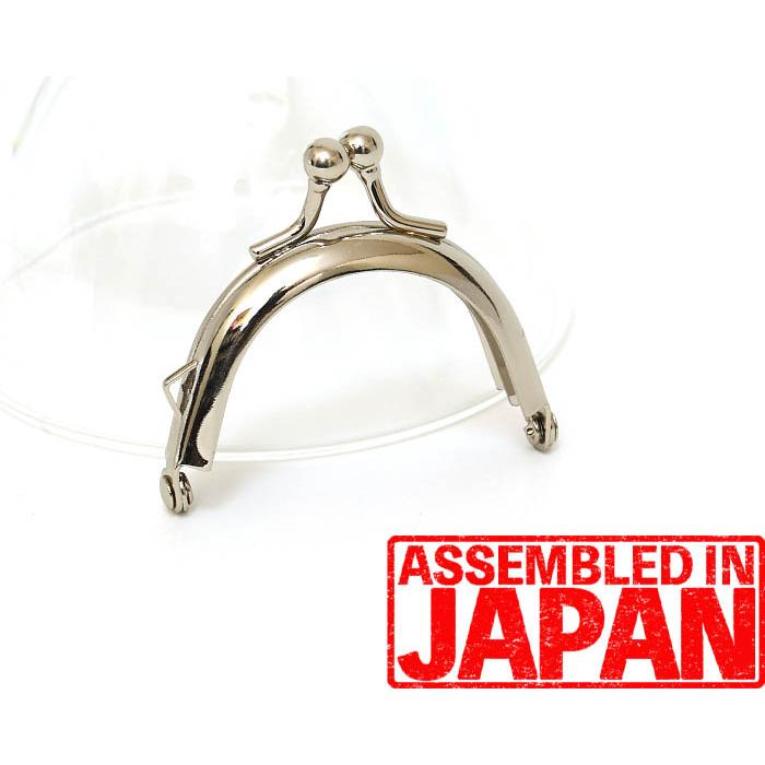 がま口 口金 5cm 丸型 シルバー ミニ 手芸 金具 ハンドメイド パーツ