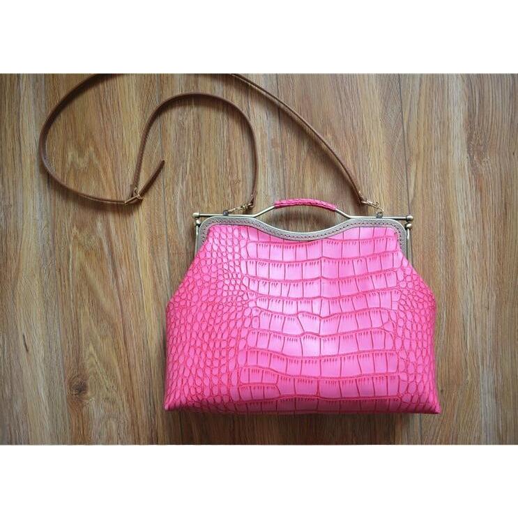 1863 がま口 口金 27cm 角/変わり型 内カン 持ち手付き 縫い付け