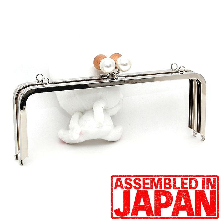 3341 がま口 口金 25ｃｍ 特別あめ玉付き 2cm玉 角型 シルバー 両カン付き 差し込みタイプ 手芸 金具 パーツ ハンドメイド がまぐち ガマグチ 夢モール 通販 Yahoo ショッピング