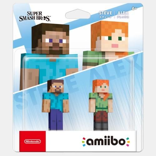 22年発売予定 入荷次第発送 任天堂 Amiibo ダブルセット アレックス 大乱闘スマッシュブラザーズシリーズ 予約商品 Nvl E 2e スティーブ 休日限定
