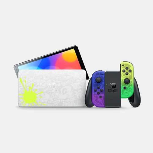 【新品/代引対応/ラッピング対応可】任天堂 Nintendo Switch(有機ELモデル) スプラトゥーン3エディション HEG-S-KCAAA [量販店印なし]｜game-paani｜02