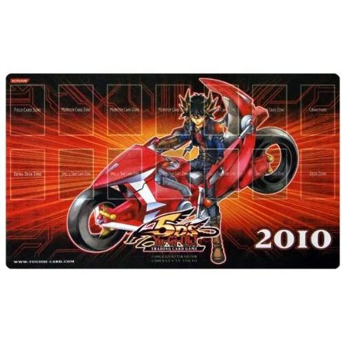 新品 コナミ 遊戯王5d 039 S プレイマット 10 Dホイール 不動遊星 英語版 Amp