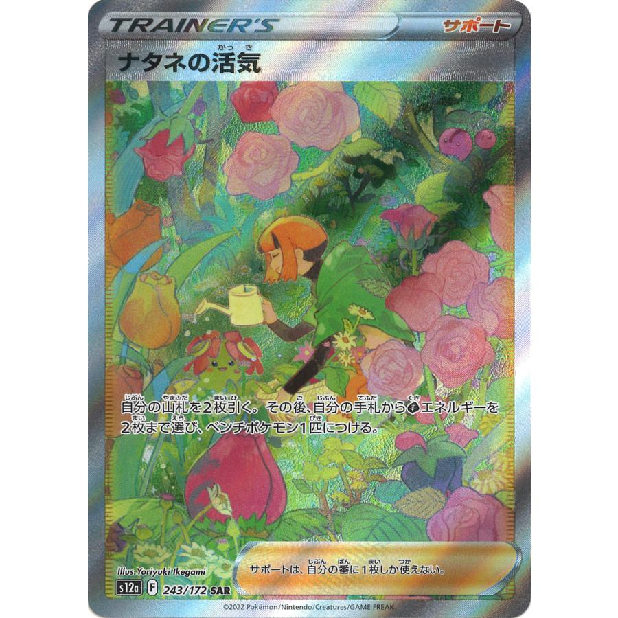 ポケモンカードゲーム ナタネの活気 SAR S12a 243/172 : GAME38JAPAN