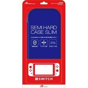 即日出荷 新品 Nintendo Switch用 セミハードケース スーパーセール 500247 ブルー ラッピング対応不可 アンサー スリム 【ふるさと割】