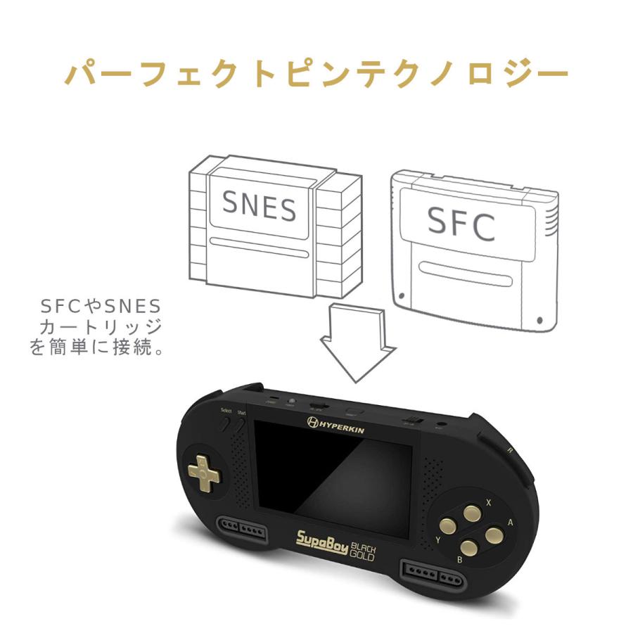 HYPERKIN SUPABOY Black Gold【USB type-C エディション