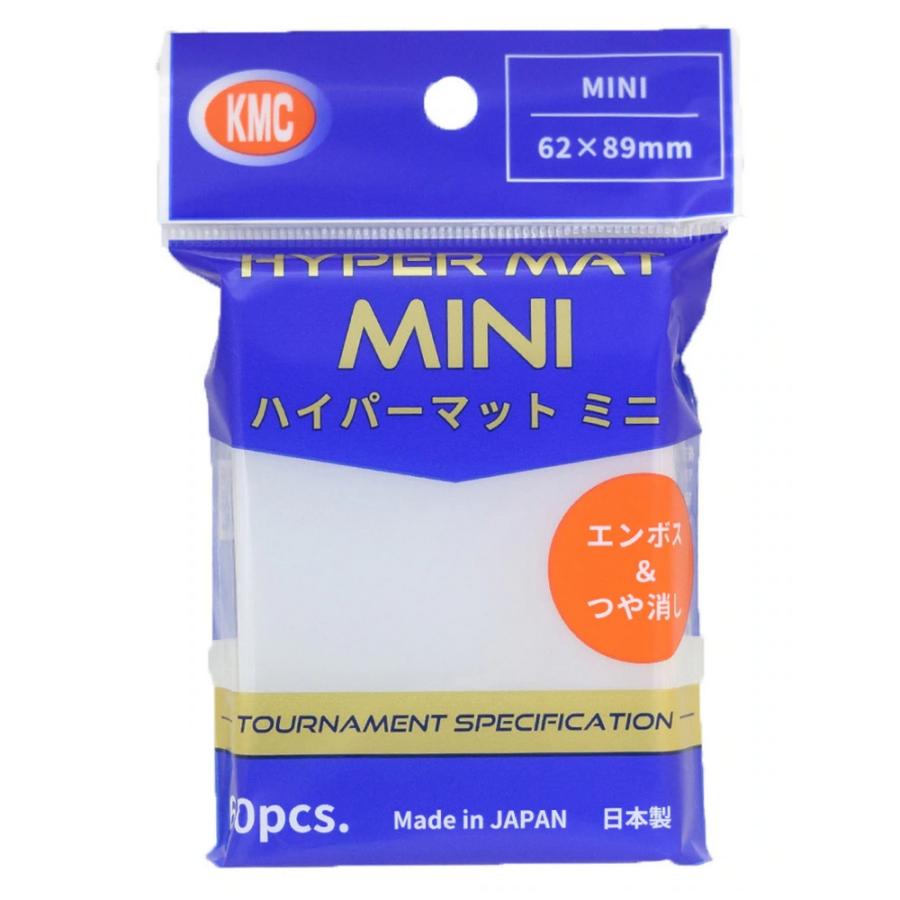 KMC カードバリアー ハイパーマットミニ クリアー 60枚入×30個 KMC カードバリアー ハイパーマット ミニ クリア 60枚入り : ゲーム