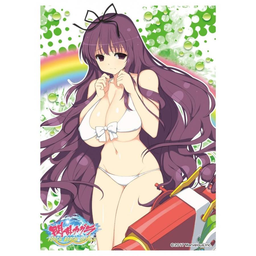 キャラクタースリーブ 閃乱カグラ Peach Beach Splash 紫 B En 697 エンスカイ 19年3月1日発売 ゲームフリークnet 通販 Yahoo ショッピング