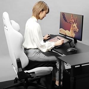 ゲーミングクッション 座布団 バウヒュッテ専門店 高反発 低反発 ウレタン ゲル クッション ゲーミング座布団デルタ BC-300G-BK ゲーマーズハイドの画像