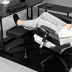 ゲーミングクッション 座布団 バウヒュッテ専門店 高反発 低反発 ウレタン ゲル クッション ゲーミング座布団デルタ BC-300G-BK ゲーマーズハイドの画像