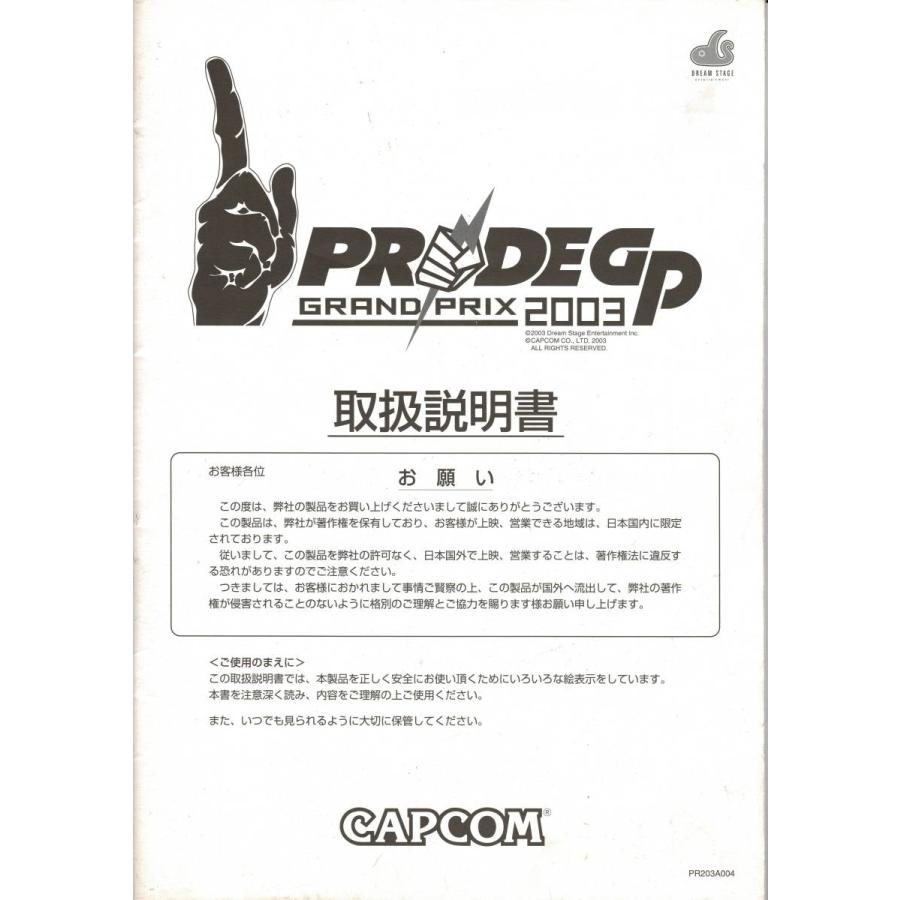 PRIDE GP 2003｜gamers-s｜04