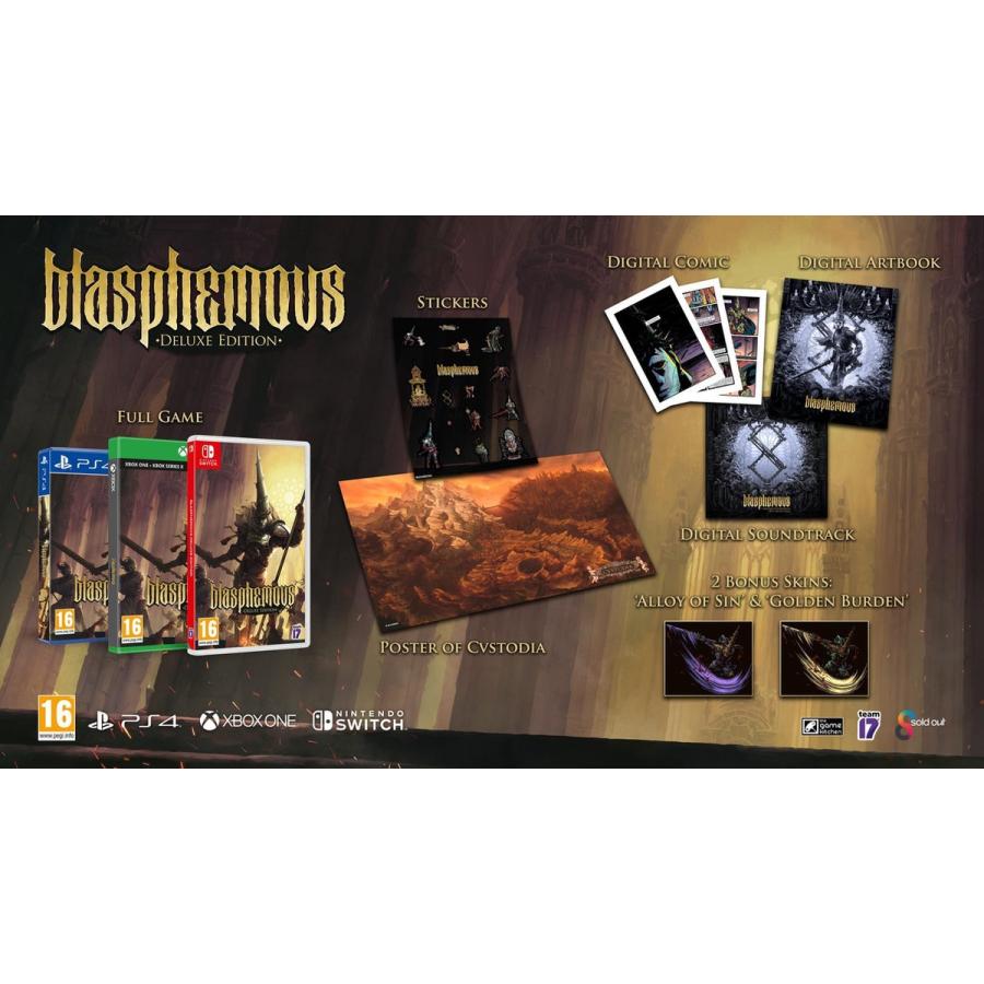 Blasphemous: Deluxe Edition スイッチ ブラスフェマス