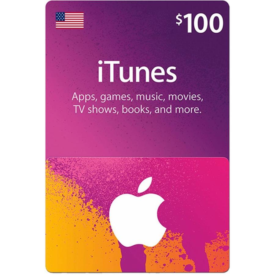  iTunes Gift Card 100 100 iTunes US 100 