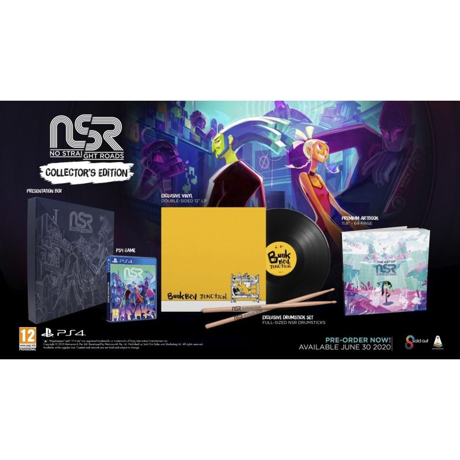 No Straight Roads Collector S Edition 輸入版 Ps4 Divepoint Pl
