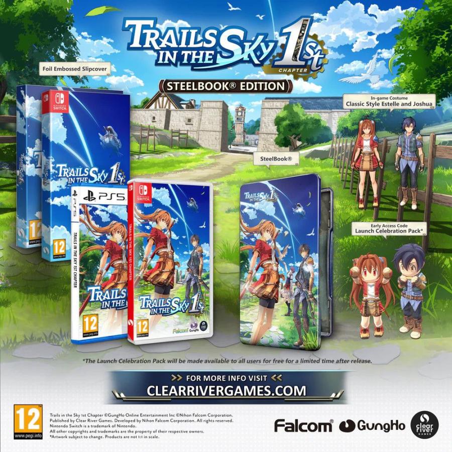 Nintendo Switch Trails in the Sky 1st Chapter - Steelbook Edition