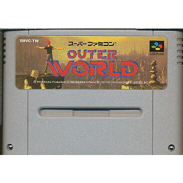 SFC アウターワールド （ソフトのみ）【中古】スーパーファミコン