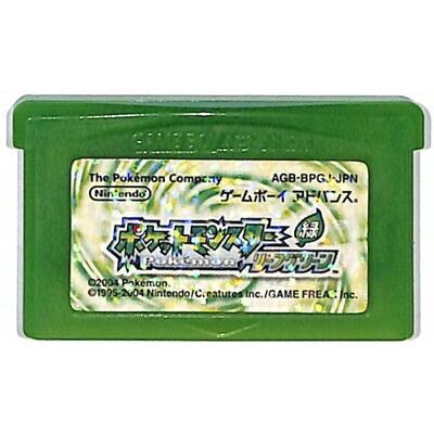 GBA ポケットモンスター リーフグリーン セーブ可(ソフトのみ GBA ポケットモンスター リーフグリーン セーブ可(ソフトのみ