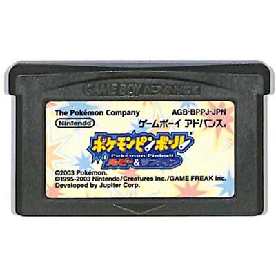 ポケモンピンボール ルビー&サファイア　ゲームボーイアドバンス　動作確認済み GBA ポケモンピンボール ルビー＆サファイア 動作確認済み ソフトのみ