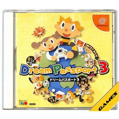 ドリームキャストソフト「ドリームパスポート3」動作品の出品です。 DC】 ドリームパスポート3 (新品・未開封品） ドリームキャスト