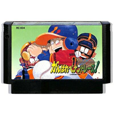 がんばれペナントレース コナミ ファミリーコンピュータ ファミコン [FC] がんばれペナントレース/ファミコン(FC)/ソフトのみ : MEIKOYA