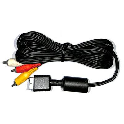 中古】PS/PS2/PS3兼用 純正ステレオAVケーブル！ プレイステーション