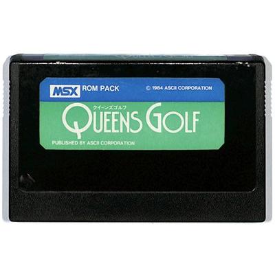 MSX】 QUEENS GOLF/クイーンズゴルフ （ソフトのみ）【中古