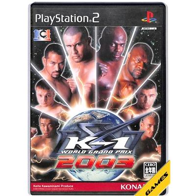 PS2】K-1 WORLD GRAND PRIX 2003【中古】プレイステーション2 プレステ