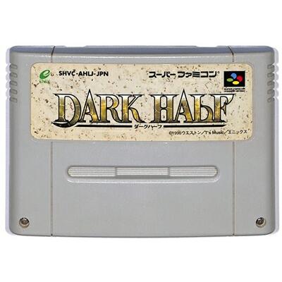 SFC ダークハーフ セーブ可（ソフトのみ） 【中古