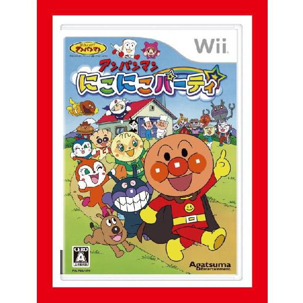 低価格の 新品 キャラを操作しアニメのシーンを体験 協力プレイも有 新品 税込価格 Wii アンパンマンにこにこパーティ Wii