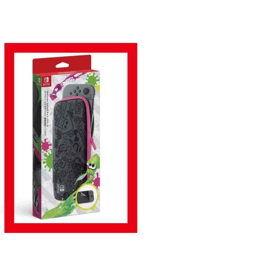 新品 Nintendo Switch キャリングケース スプラトゥーン2エディション 画面保護シート付 任天堂製 外パッケージに少し傷み汚れ等がある場合がございます ゲームステーション 通販 Yahoo ショッピング