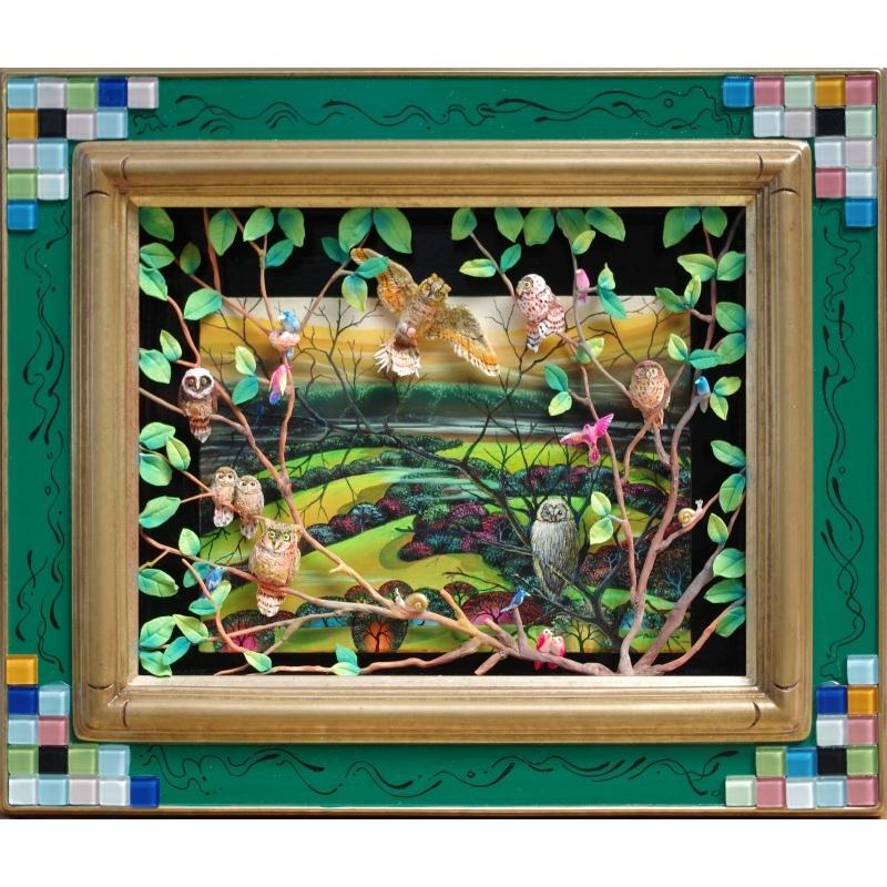 古畑雅規　「山のフクロウたち」 |  | 01