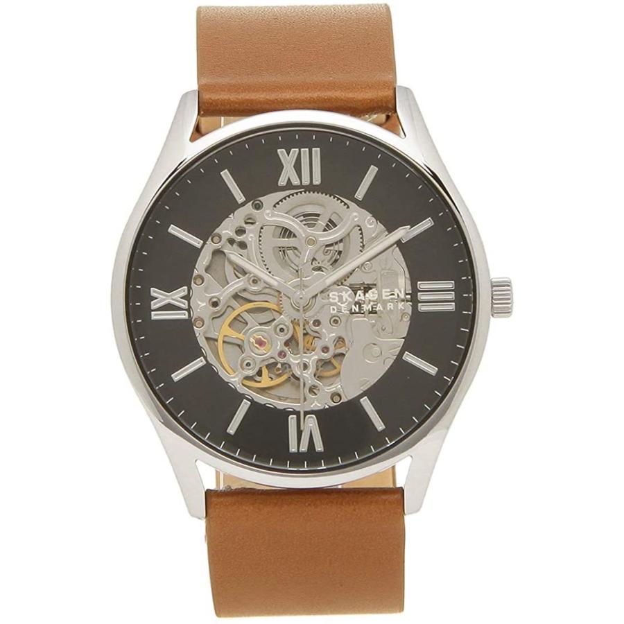 休日限定 スカーゲン 腕時計 メンズ Skagen Skw6613 42mm ブラウン ブラック 並行輸入品 メンズ腕時計