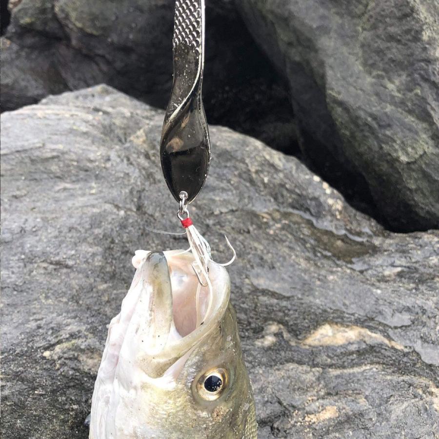 新作揃え バスメタルフィッシングルアー トレブルフック トラウト2個セット 釣りルアー シルバー プロペラ形状 28g 1オンス 釣り仕掛け 仕掛け用品 Oyostate Gov Ng