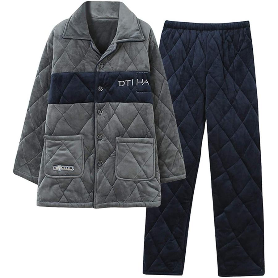 ディズニープリンセスのベビーグッズも大集合 厚手 あったか パジャマ 上下 メンズ ルームウェア Hr株式会社 長袖 グレー ブ 男性用 紳士用 あったか部屋着 綿 前開き キルト 長ズボン 下着 靴下 部屋着