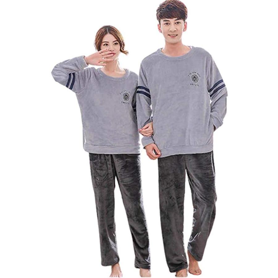 おすすめ おそろい パジャマ メンズ ルームウェア もこもこ 2着セット ペアルック カップル フリー カップル ペア ルームウェア 長袖 メンズ パジャマ 冬 下着 靴下 部屋着 Www Affaires Sociales Gouv Cg