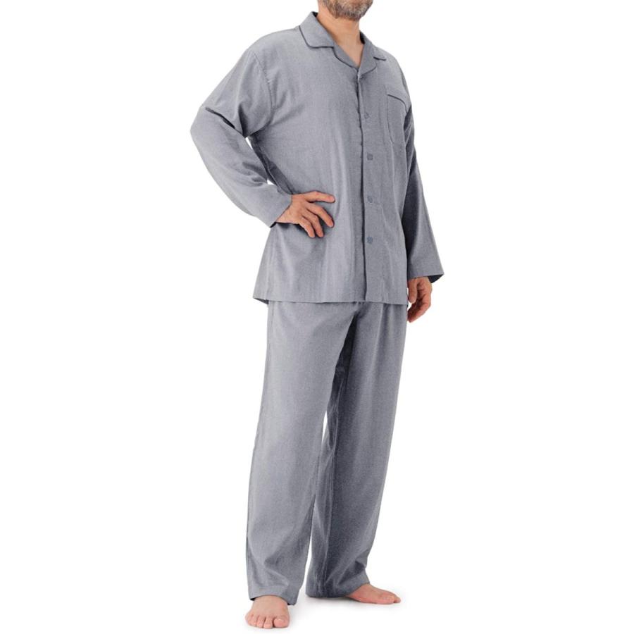 人気ブランド新作豊富 パジャマ屋 パジャマ メンズ インディゴネイビー Mbサイズ 前開き 長袖 ノビーゼ ガーゼ 二重 ストレッチ 下着 靴下 部屋着 Bobomilano It