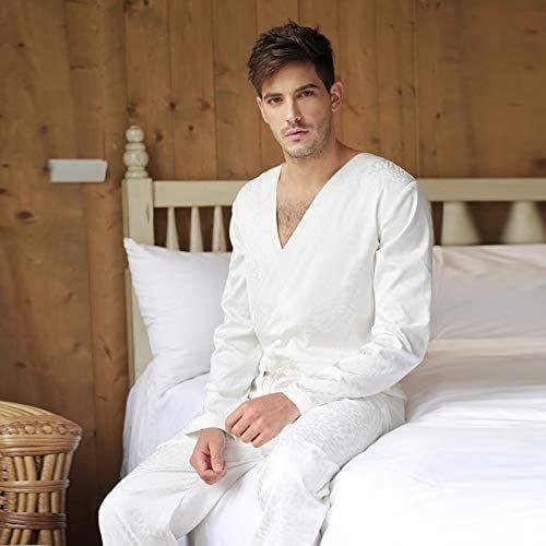 人気沸騰ブラドン 白 Color Symjp 男性ホワイトボディスーツワンピースパジャマパンツスーツラウンジウェアホームウエアロンパースonesie パジャマ 下着 靴下 部屋着 Meorboston Org