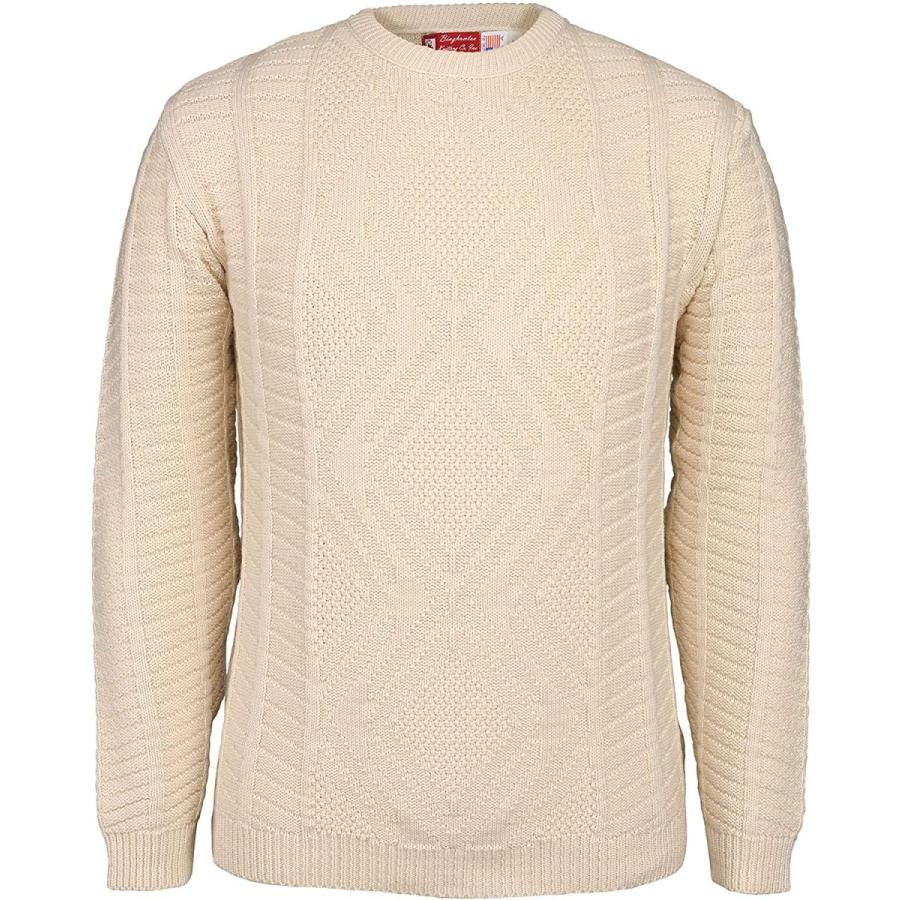 人気の春夏 Binghamton ニットメンズ コットン クルーネック フィッシャーマンセーター Us サイズ X Large カラー マルチカラー メンズウエア Smssvg Org