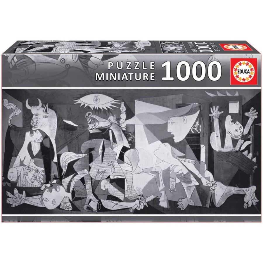 本物品質の ピカソ Educa ジグソーパズル 1000ピース ゲルニカ 30 46cm Miniature Guernica Picasso ジグソーパズル