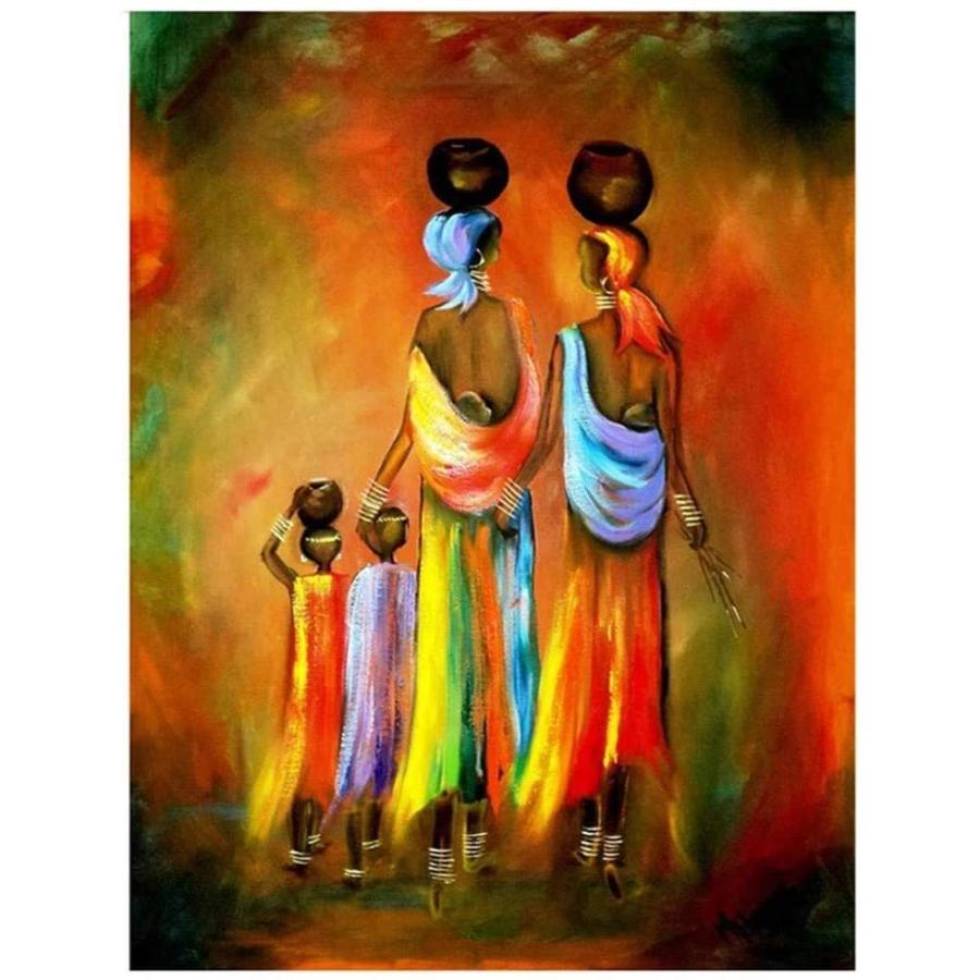 クリアランス販売品 大人のための5000ピースのパズルアフリカの要素油絵ジグソーパズル 期間特売 Petelect Jp