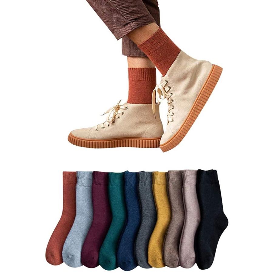 靴下 メンズ 冬 ソックス 厚手 10足セット カラフル おしゃれ くつした 抗菌防臭靴下 暖かい スポーツ 室内 保温防寒 驚きの値段 ビジネスソックス