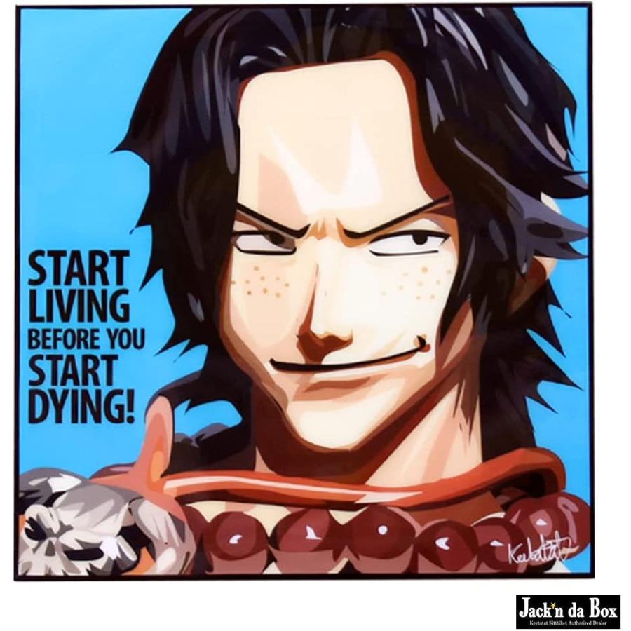 絶妙なデザイン One Piece ワンピース ポートガス D エース Ace 火拳 白ひげ海賊団 ポップアートパネル Keetatat Sitthiket キータタ その他テレビ アニメ キャラクターグッズ