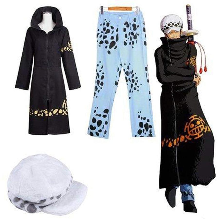 新作モデル ワンピース Halle トラファルガー ロー Sサイズ 青 黒 コスチューム コート ズボン 帽子 風 二代 コレクション 趣味 Transparenciacorporativa Org Br