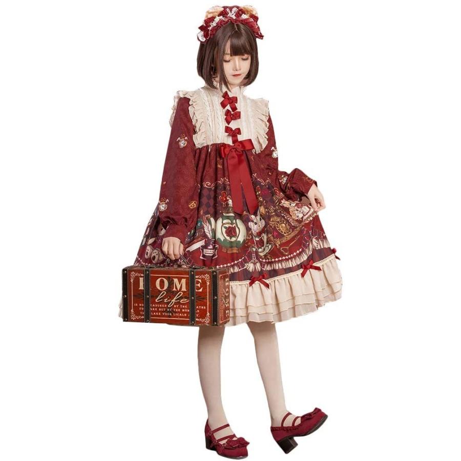 激安 コスプレ 長袖 ロリータ ワンピース ゴスロリ コスチュ 可愛い ゆめかわいい ドレス 姫 少女 女の子 森ガール 大きいサイズ ロリータ服 ゴシック コスチューム衣装 Readingtherapycenter Com