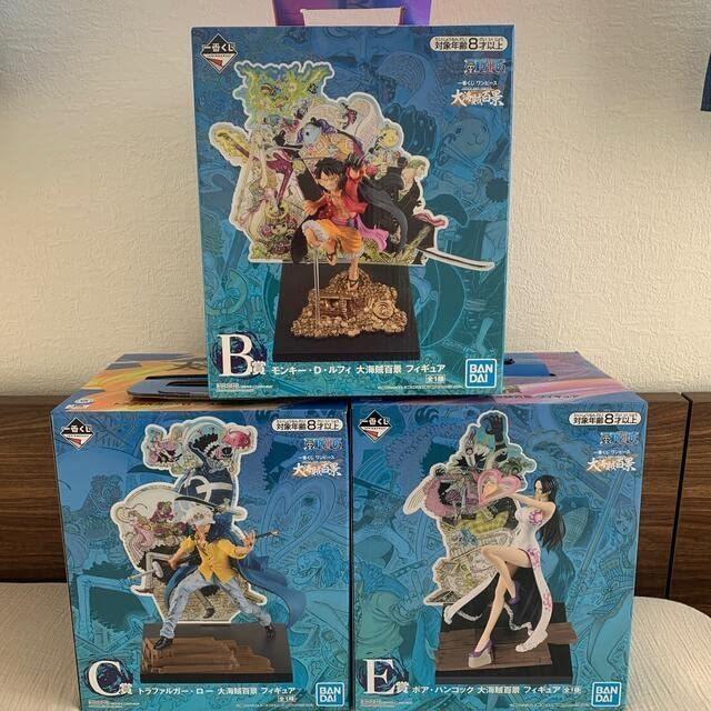 大人気新品 一番くじ大海賊百景 ワンピースフィギュア ルフィ ハンコック ロー ワンピース Www Collectiviteslocales Fr