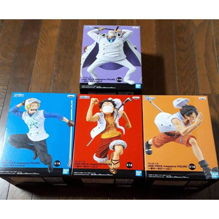 最大12 Offクーポン Piece One ワンピース セット Magazine 全4種 ガープ エース ルフィ サボ 夢の一枚 フィギュア Figureマガジン ワンピース Readingtherapycenter Com